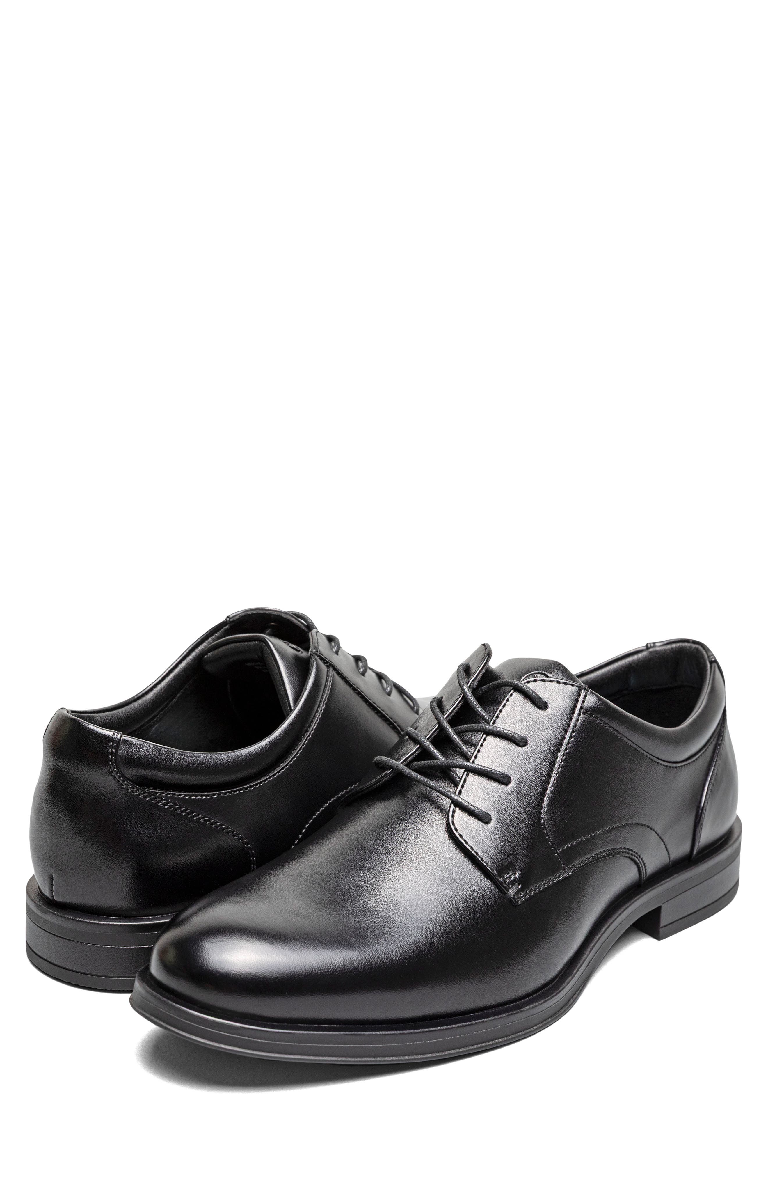 Charlie Plain Toe Oxford, Alternate, color, BLACK