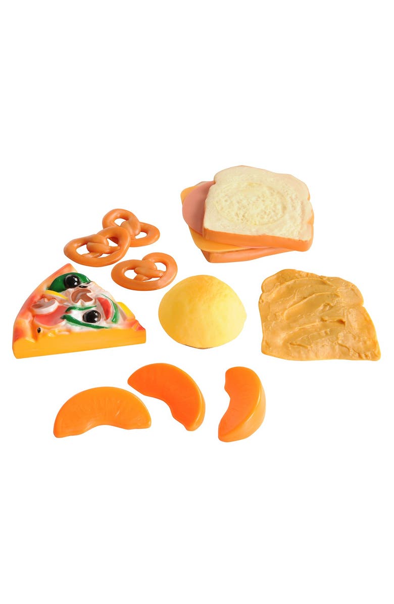 Kaplan Early Learning Company Life-size Pretend Play Lunch Meal Set - 32 Pieces, Alternate, color, Multicolored