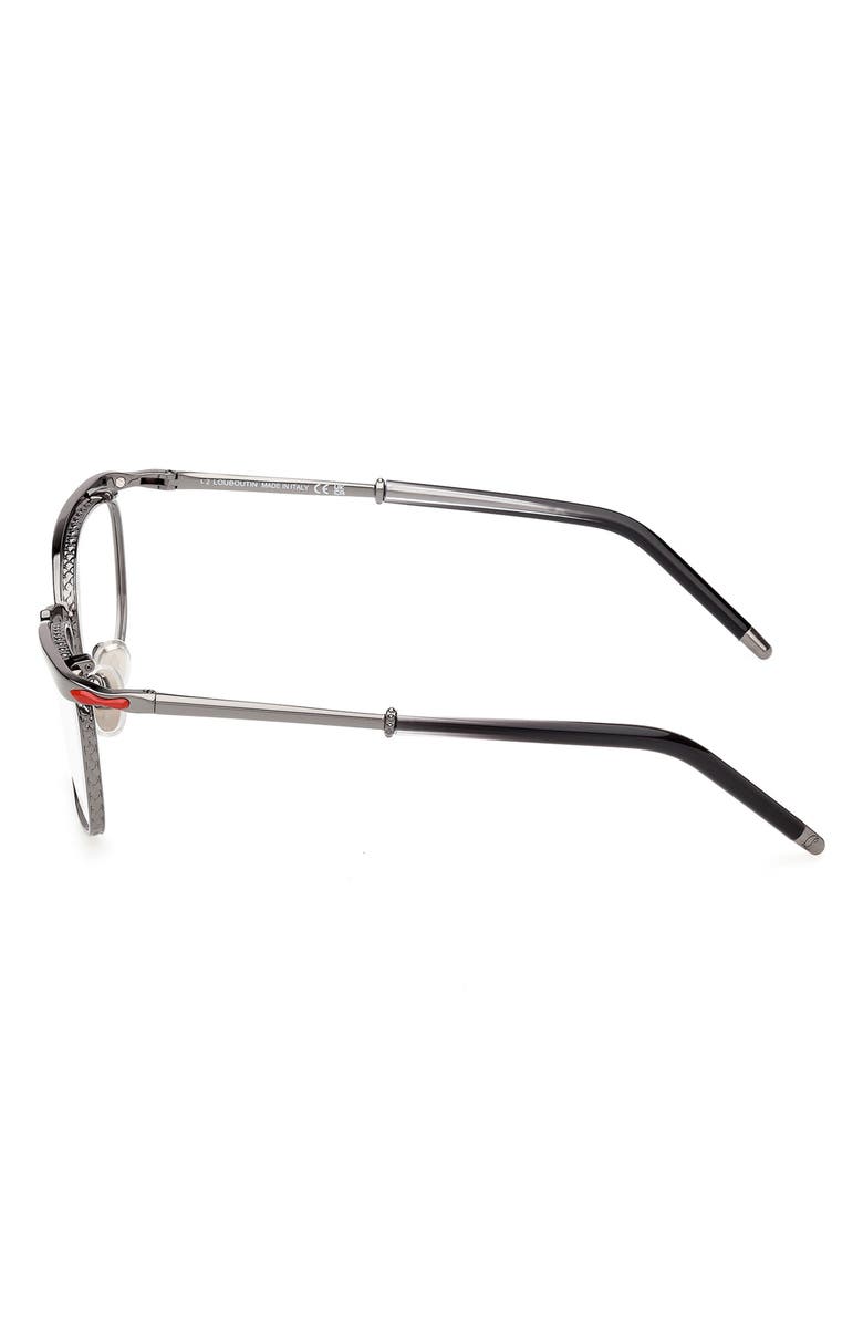 Christian Louboutin 54mm Oval Optical Glasses, Alternate, color, 