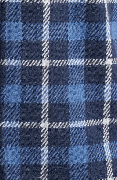 Faherty Legend Sweater Shirt Blue Winds Plaid