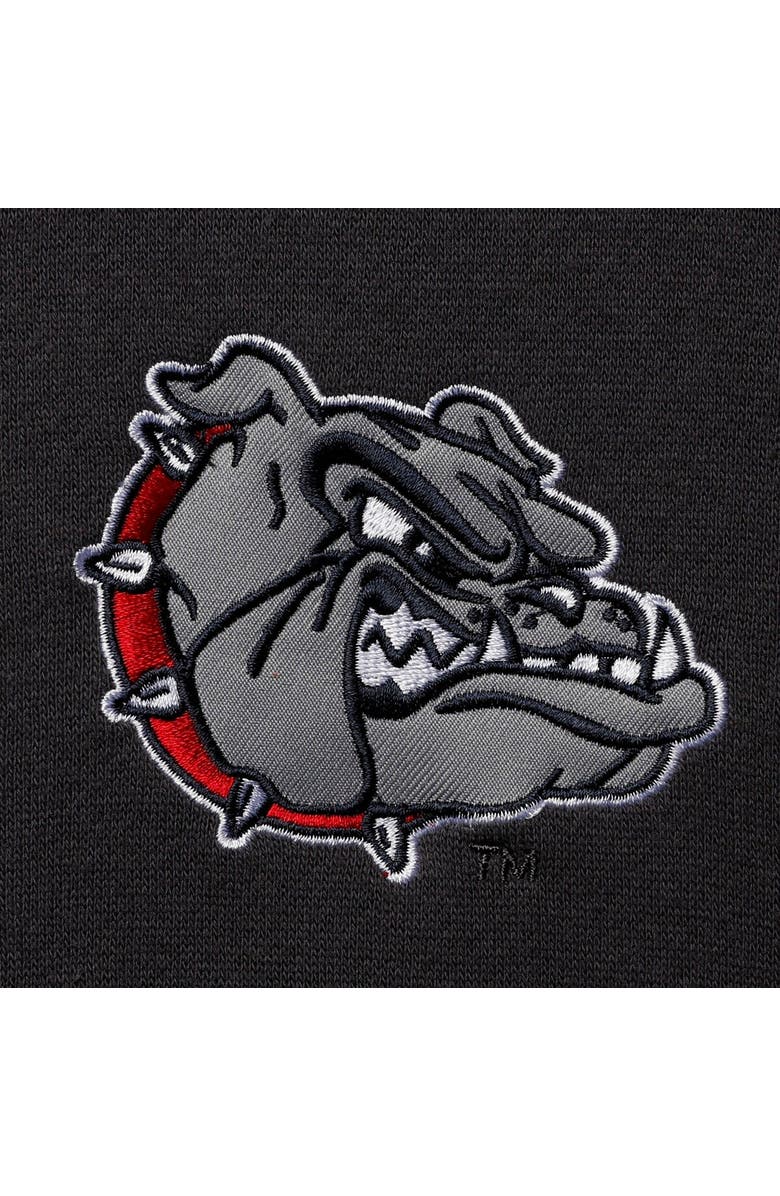 COLOSSEUM Men's Colosseum Charcoal Gonzaga Bulldogs Tortugas Logo Quarter-Zip Jacket, Alternate, color, Charcoal