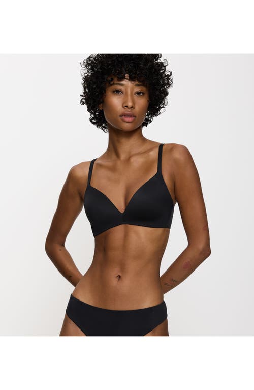Triumph Body Makeup Soft Touch Wireless Padded Bra In Black
