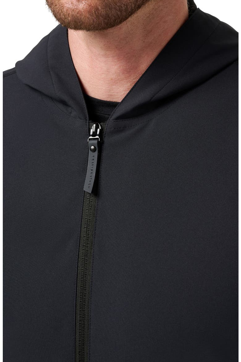 Drift Fleece Half Zip Jacket, Alternate, color, BLACK