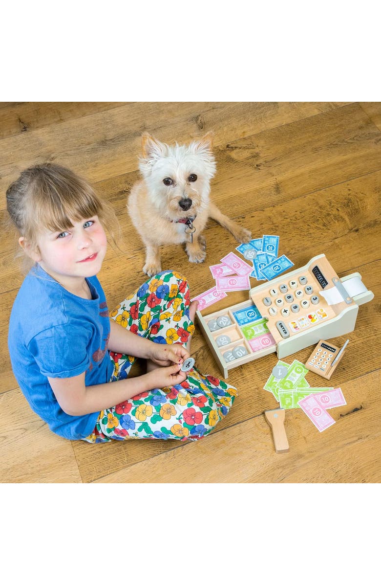 NEW CLASSIC TOYS Cash Register, Alternate, color, White