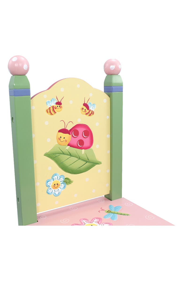 Teamson Kids Fantasy Fields Magic Garden Wood Chair Set, Alternate, color,