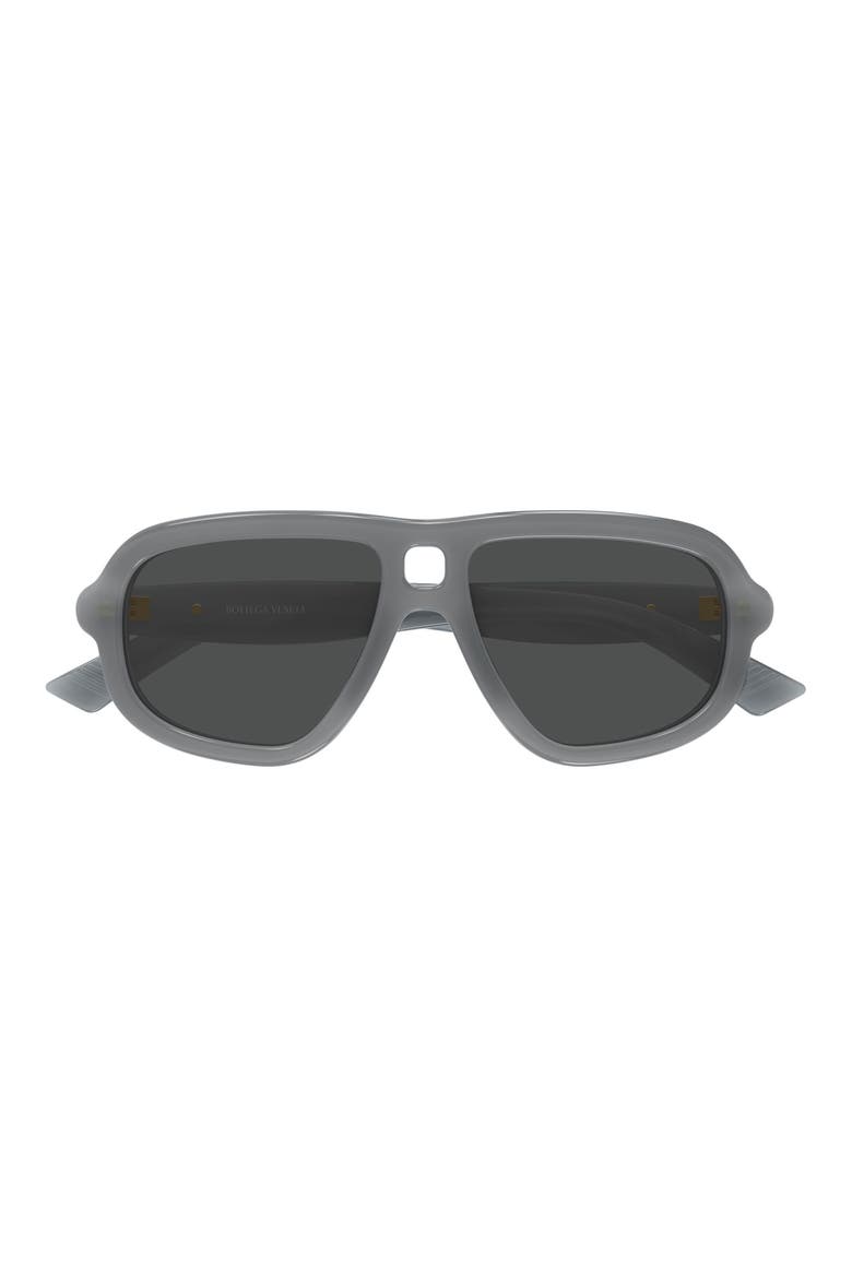 BV1494S 53mm Polarized Gradient Navigator Sunglasses, Main, color, GREY