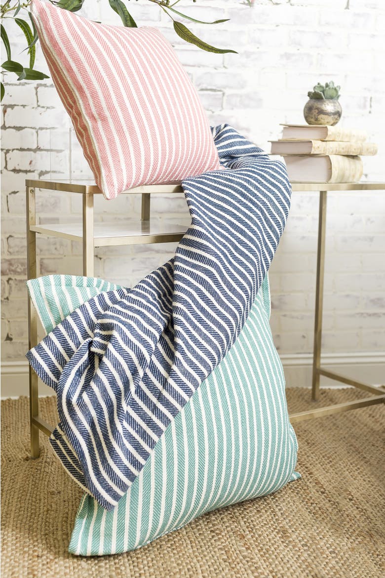 50" x 60" Bengal Stripe Throw, Alternate, color, Blue