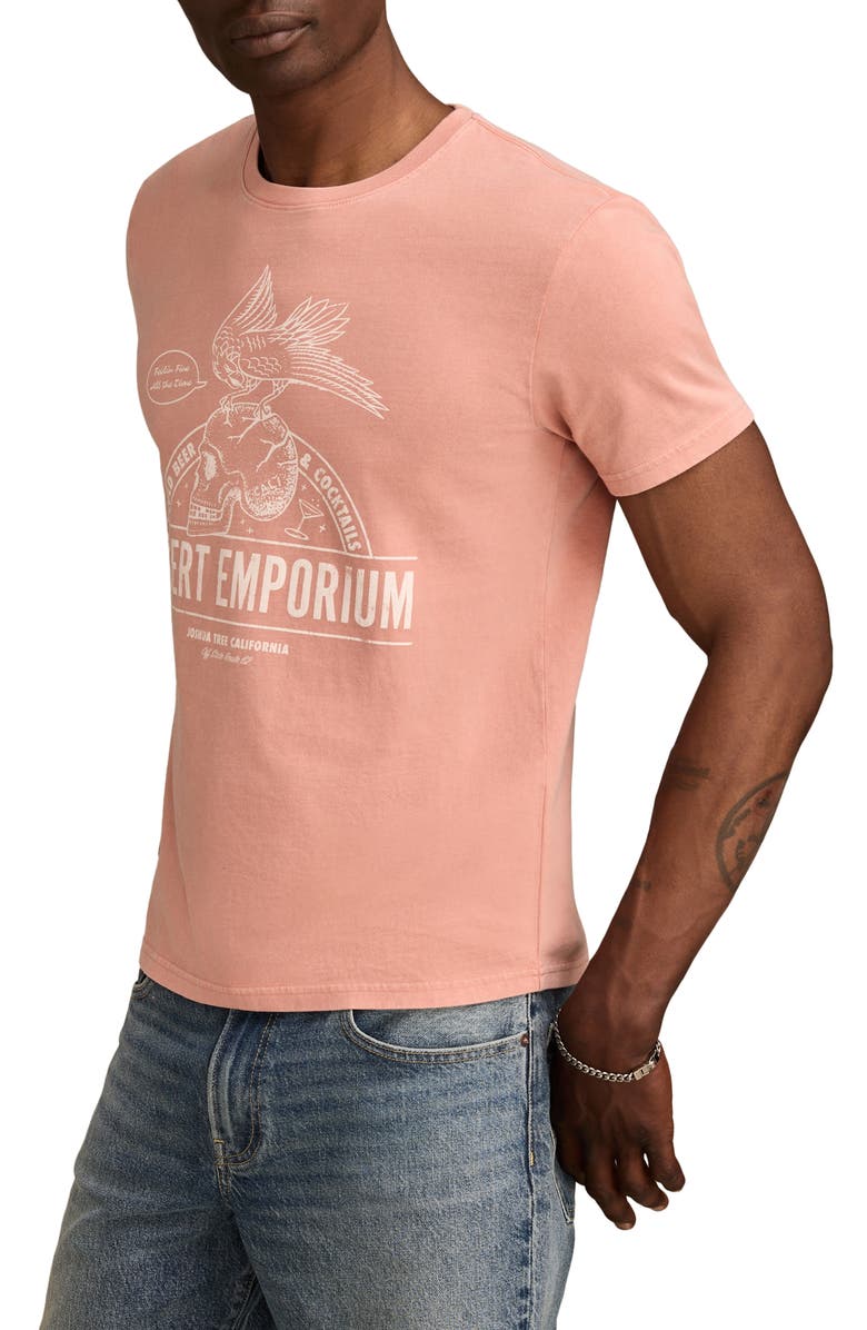 Lucky Brand Desert Emporium Graphic T-Shirt, Alternate, color, Rosette