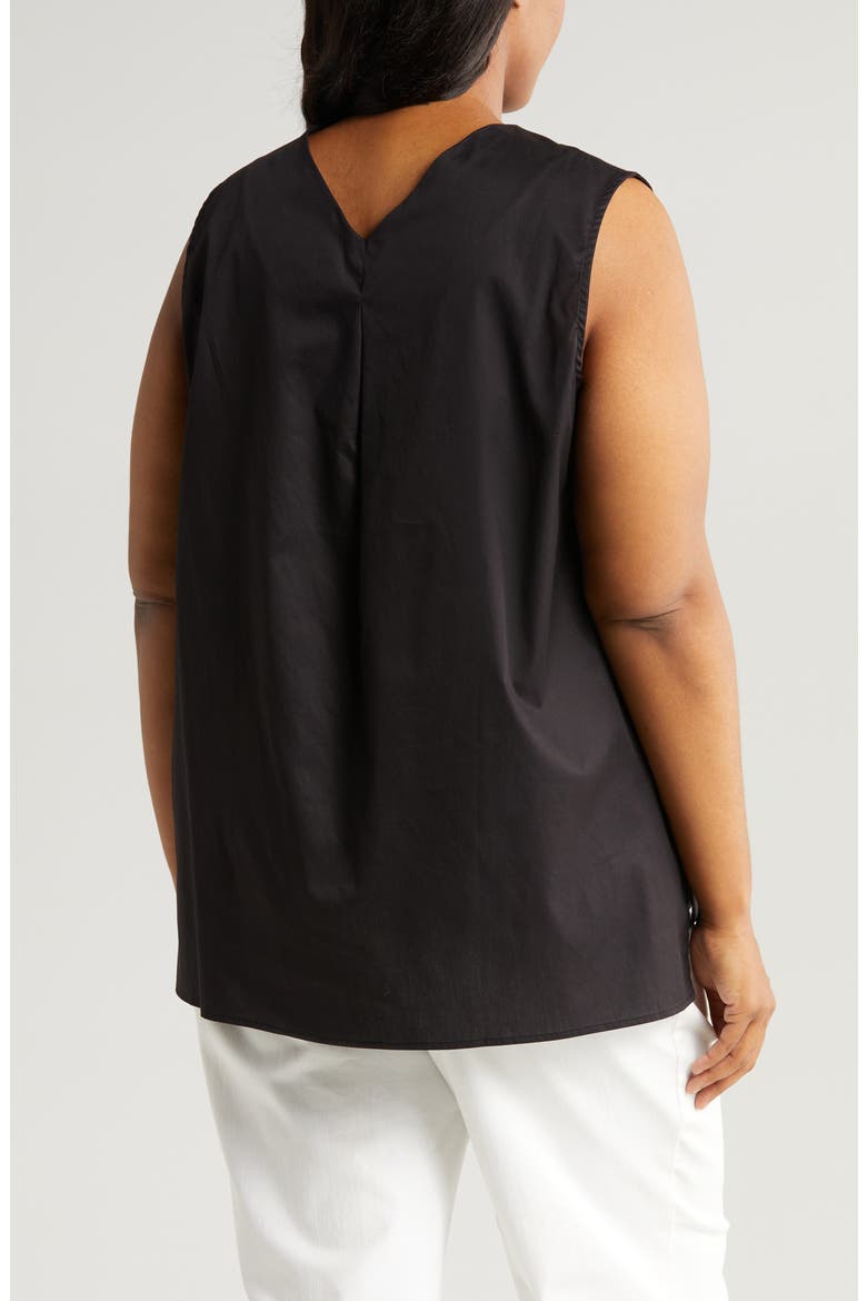 Aria Sleeveless Top, Alternate, color, BLACK
