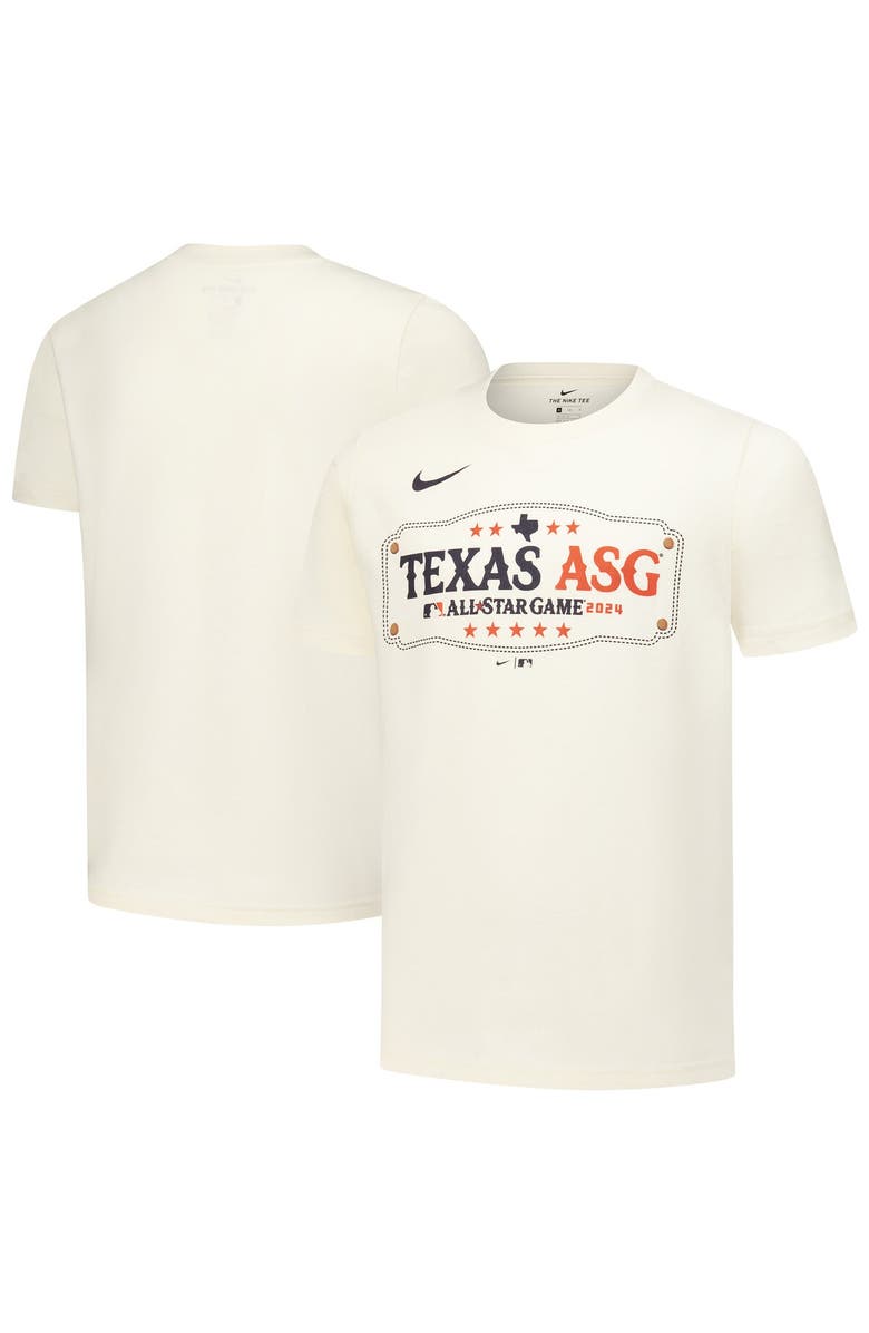 Nike Youth Nike  Cream 2024 MLB All-Star Game Graphic T-Shirt, Main, color, 