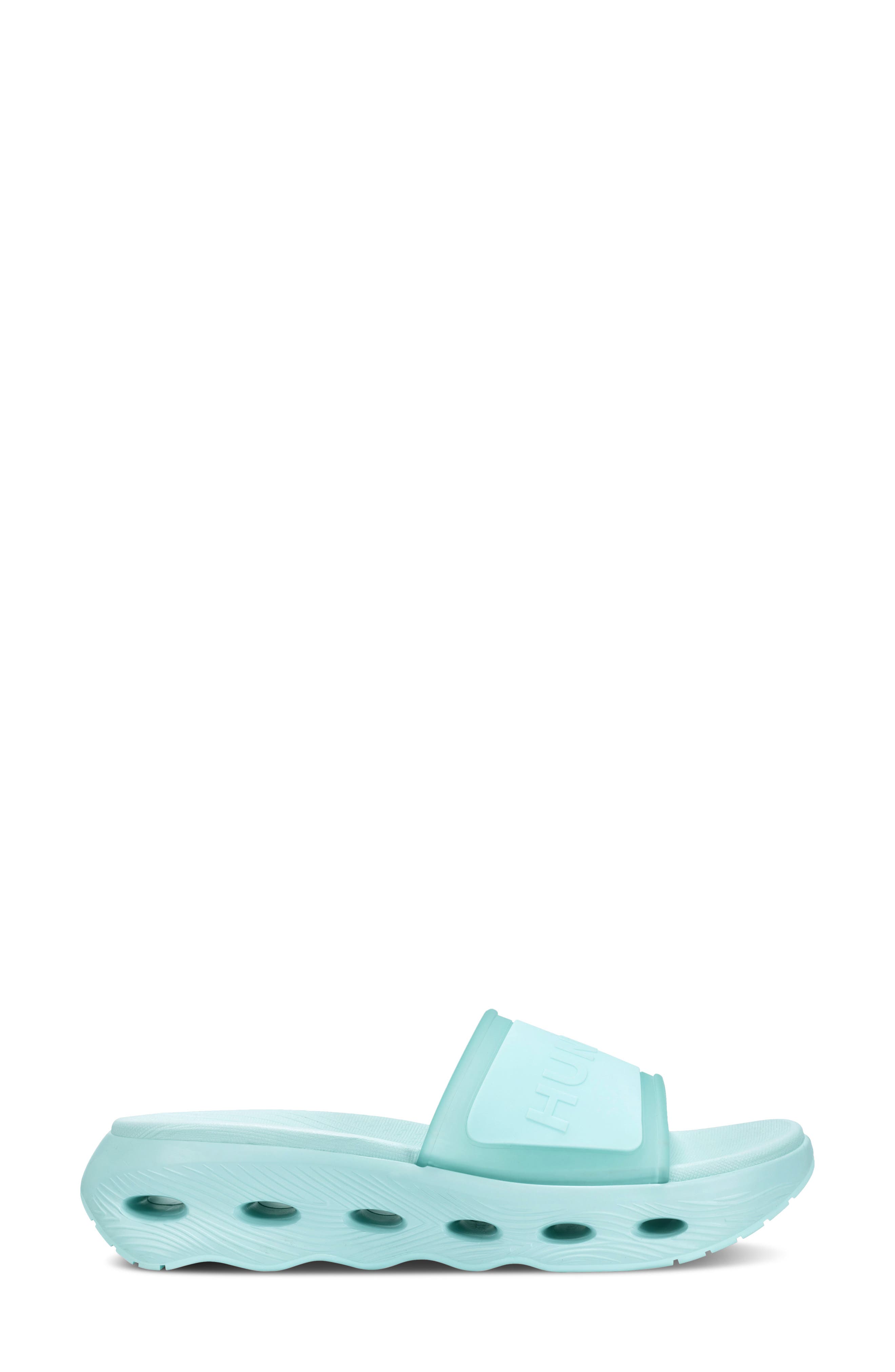Hunter Geneva Slide Sandal, Alternate, color, Light Blue