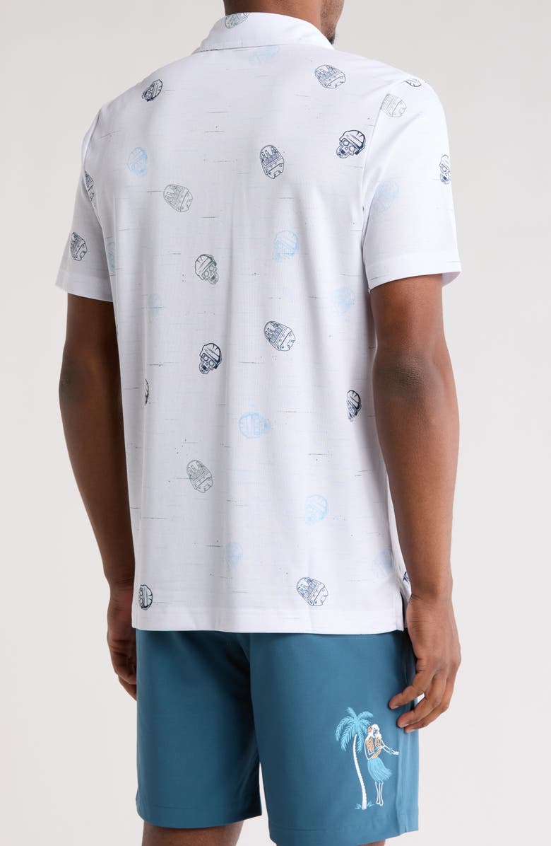 TravisMathew Mitts Off Polo, Alternate, color, White