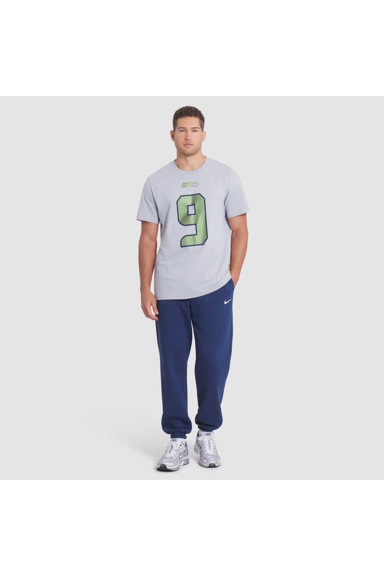 Men's Nike Kenneth Walker III Wolf Gray Seattle Seahawks 2025 Rivalries Collection Player Name & Number T-Shirt, Alternate, color, Gray