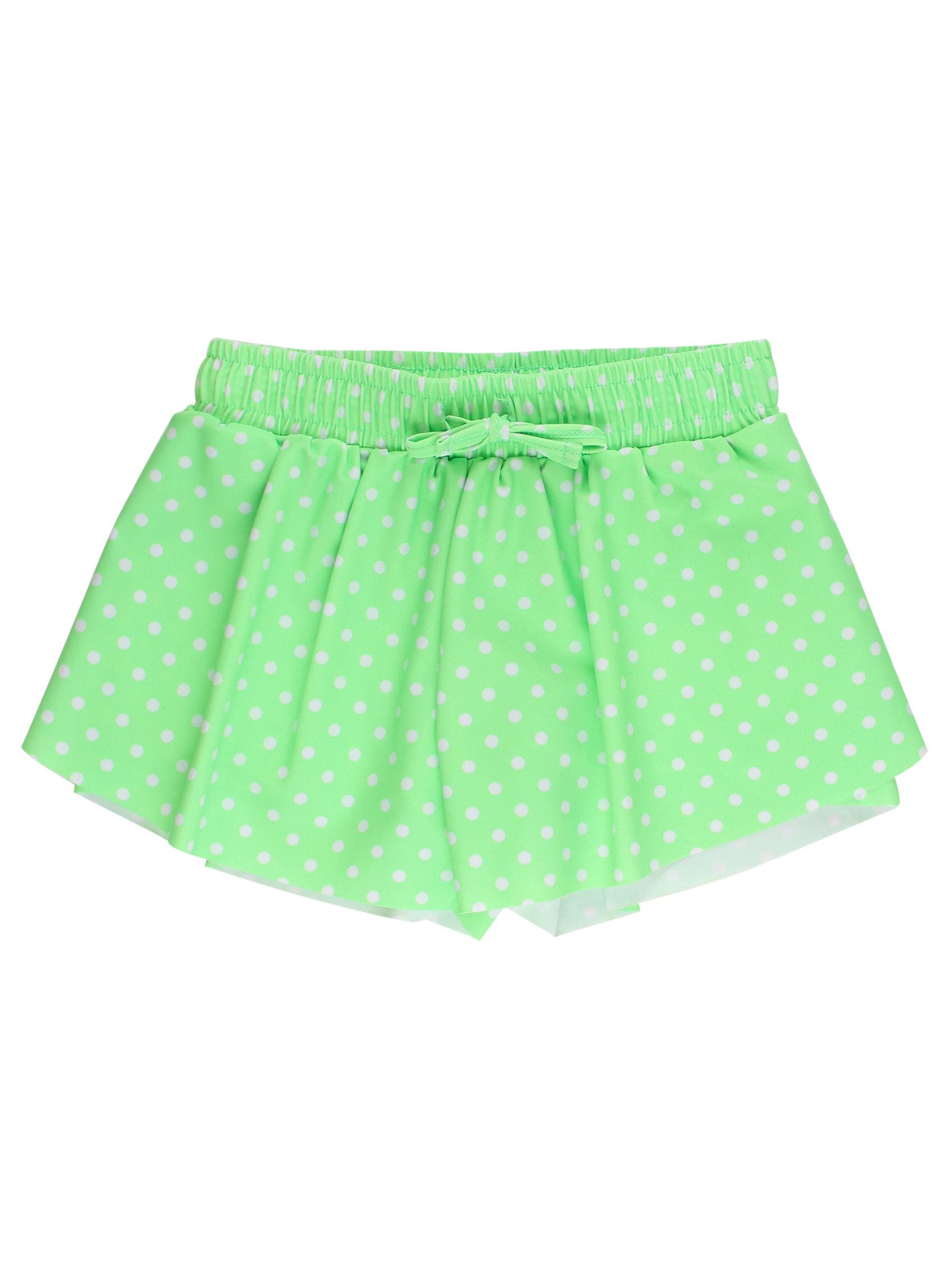 selected Neon Honeydew Polka Dot