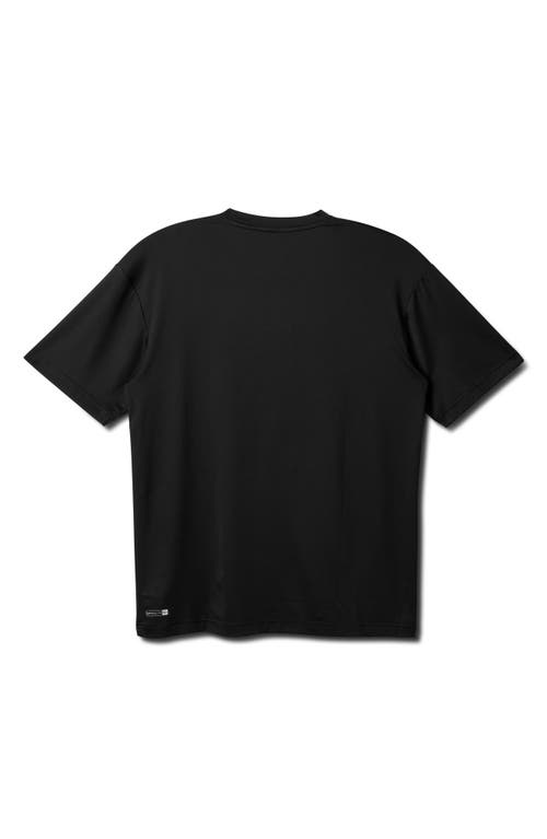 Quiksilver Everyday Surf Short Sleeve Rashguard In Black