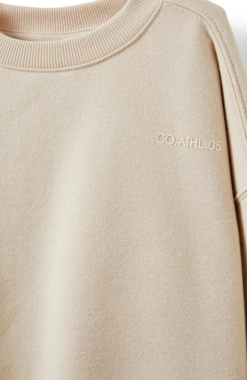 Cotton On Kids Kid's Sammy Oversize Crew In Neutral