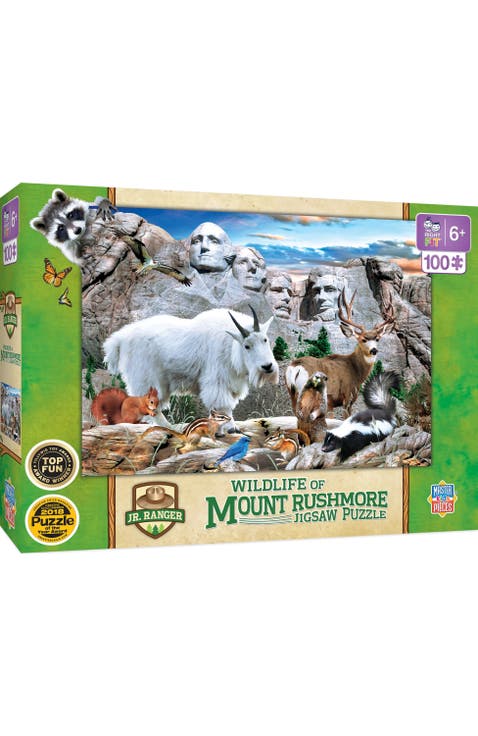 Wildlife of Mount Rushmore 100pc Puzzle