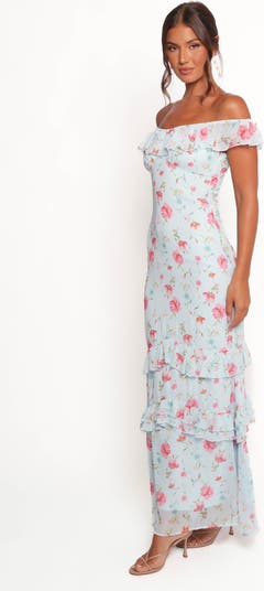 Irelynn Off the Shoulder Maxi Dress