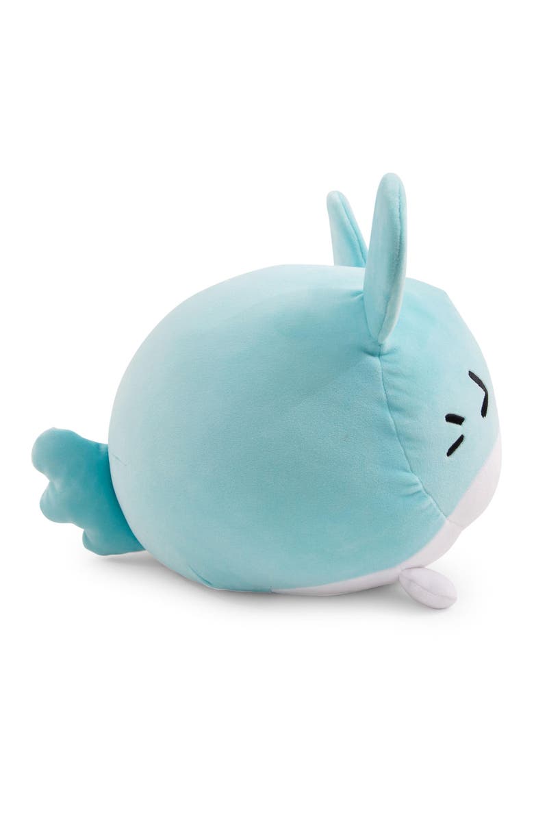 Toynk MochiOshis Chinchilla 12-Inch Character Plush Toy | Mofuko Mofumoshi, Alternate, color, Blue