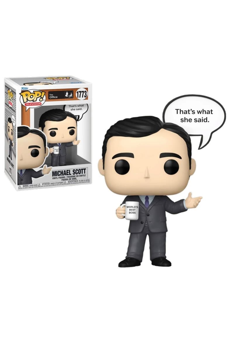 Michael Scott (The Office) Funko Pop! Television Sayings, Main, color, Multi-Color