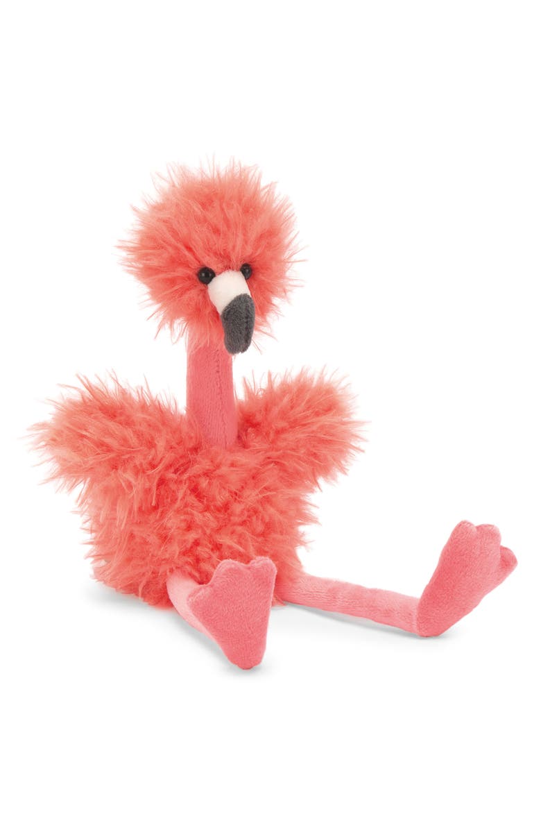 Jellycat Bon Bon Flamingo Stuffed Animal, Main, color,