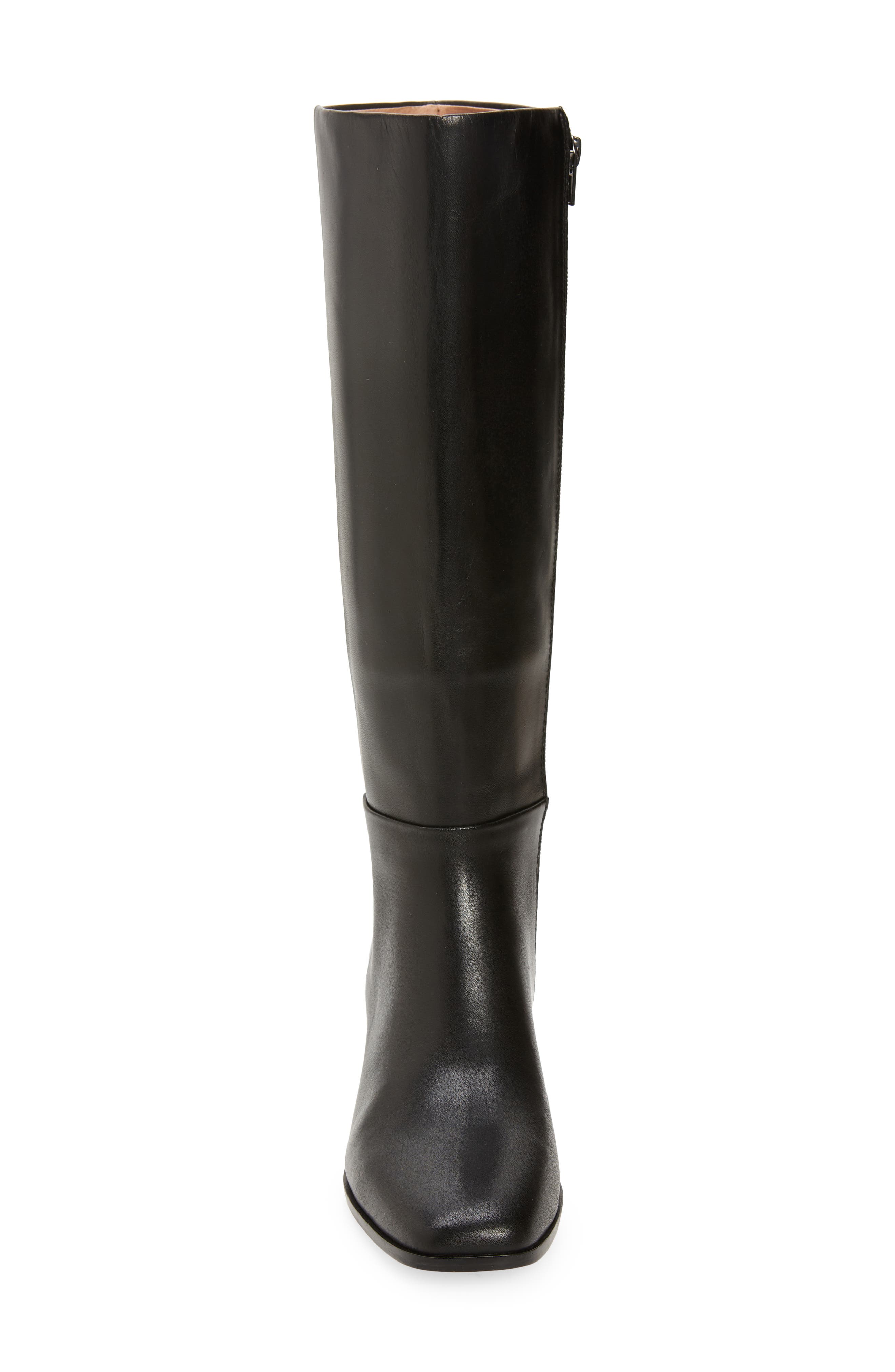 Madewell The Monterey Tall Boot, Alternate, color, True Black