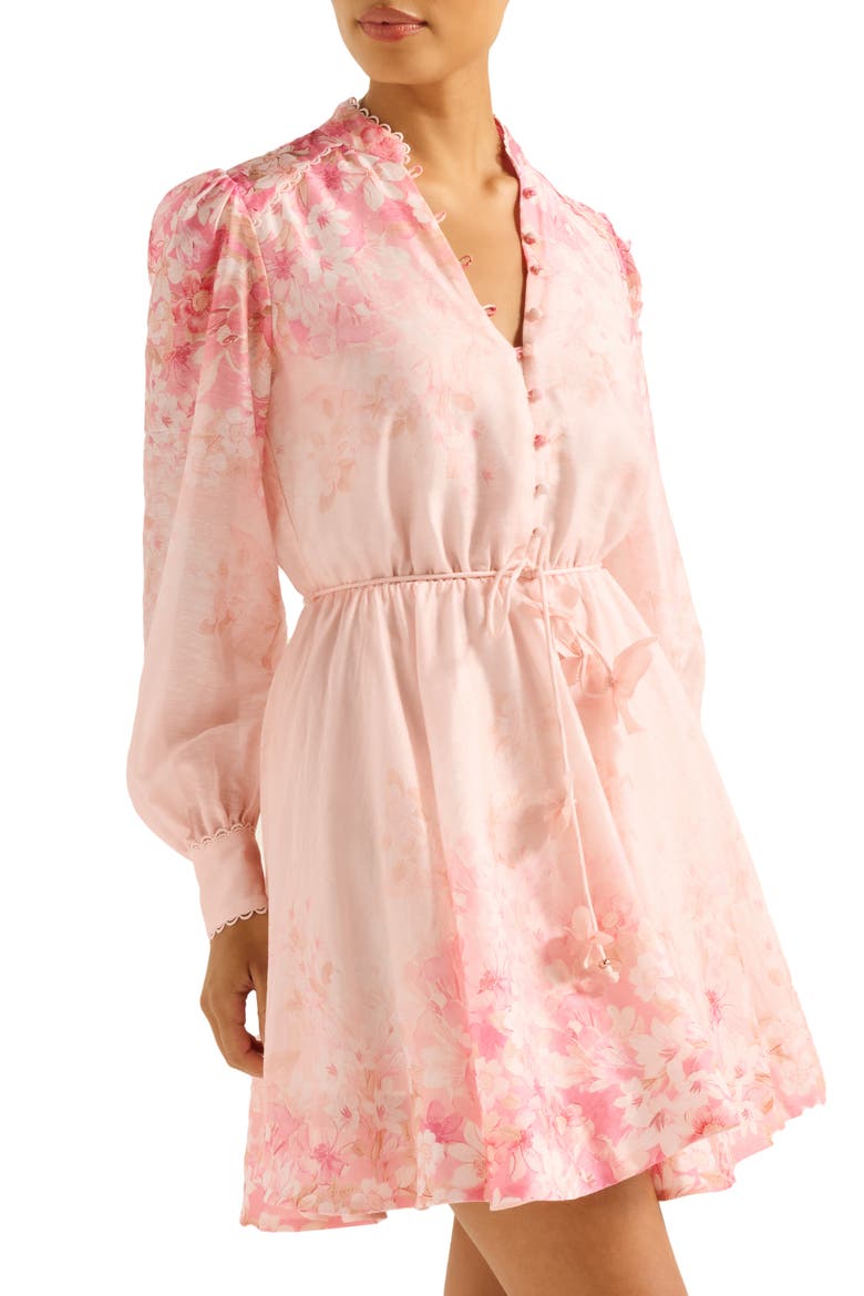 Shyla Floral Long Sleeve Dress, Alternate, color, TILLY FLORAL