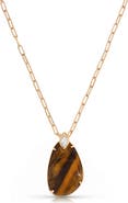 Ettika Majestic Stone Pendant Necklace