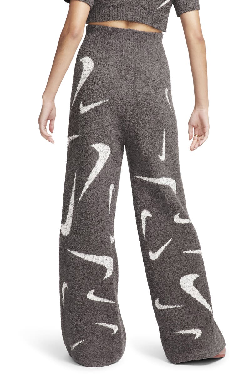 Nike Sportswear Phoenix Cozy Bouclé Wide Leg Pants, Alternate, color, 