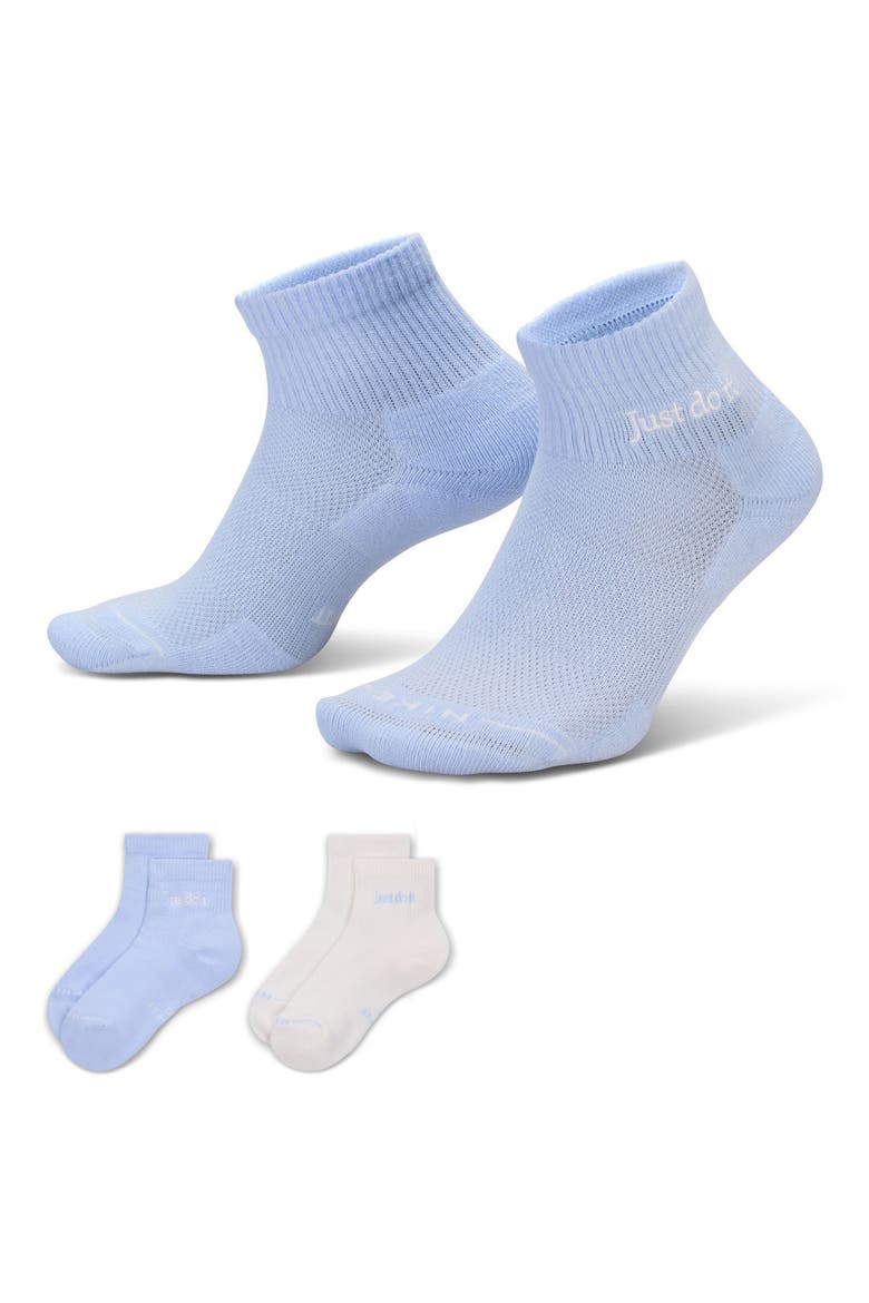 2-Pack Everyday Elevated Assorted Ankle Socks, Alternate, color, HYDROGEN BLUE / SAIL