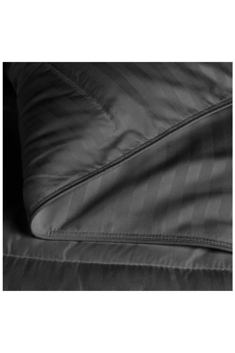 Reversible Down Alternative Comforter, Alternate, color, CHARCOAL