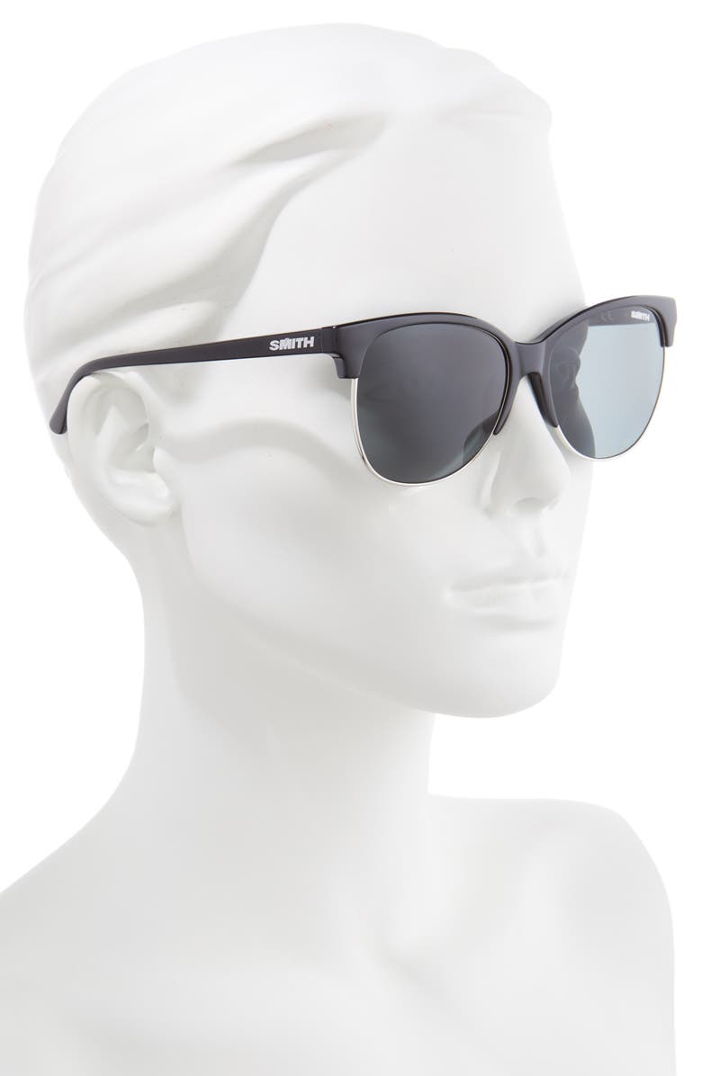 Smith 'Rebel' 57mm Cat Eye Sunglasses, Alternate, color, 