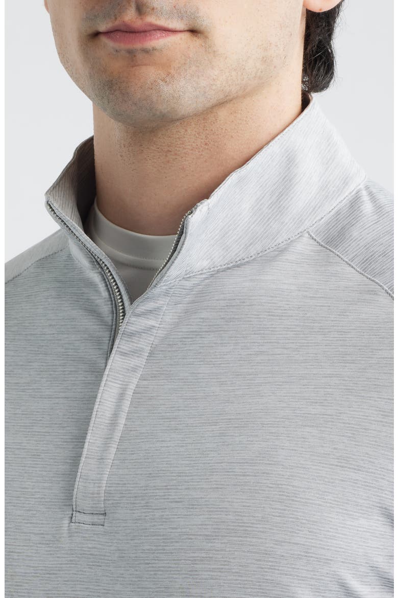 Crown Crafted Stealth Performance Quarter Zip Pullover, Alternate, color, GALE GREY