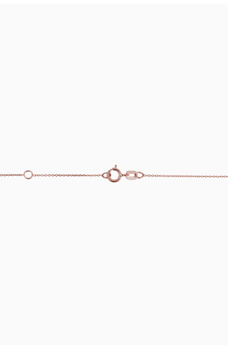 Oradina 14K Gold Vicenza Choker Necklace, Alternate, color, Rose Gold