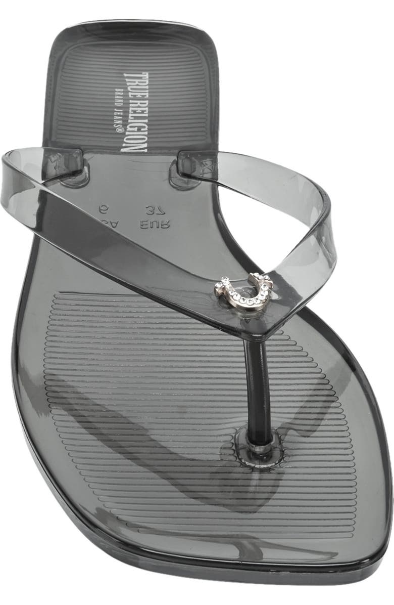 True Religion Lola Sandal, Alternate, color, Black