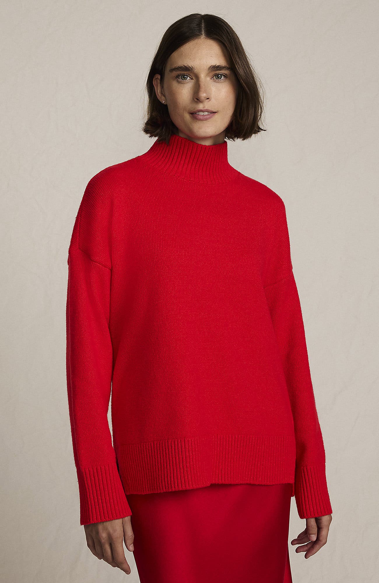 Dweller Split Hem Turtleneck Sweater - image 5