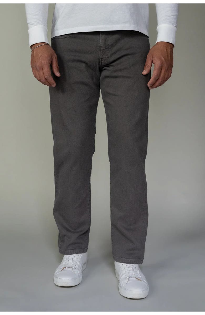 Peter Manning Travel Jeans Standard Fit, Alternate, color, Dark Grey