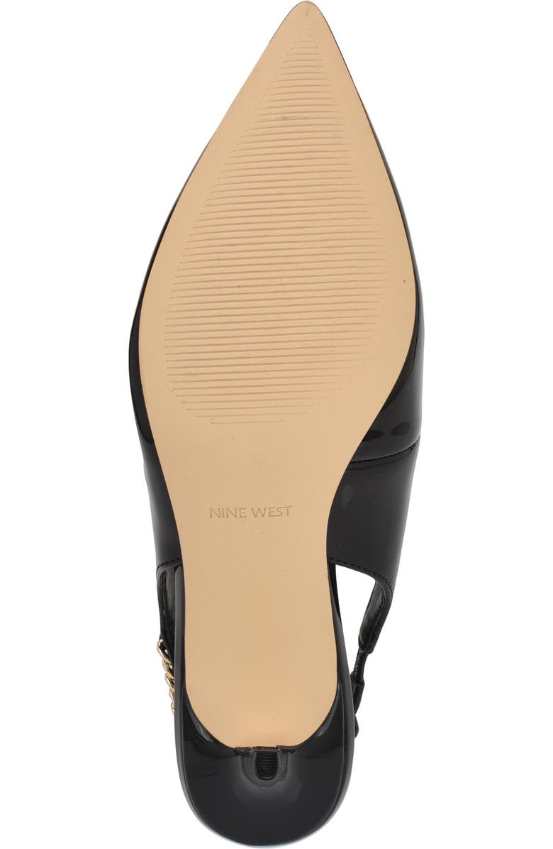 Nine West Annae Slingback Pointed Toe Pump, Alternate, color,