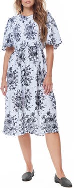 BY DESIGN Palmer Smocked Bodice Maxi Dress