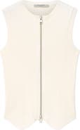 AllSaints Cruz Rib Knit Sweater Vest