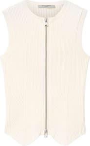 AllSaints Cruz Rib Knit Sweater Vest