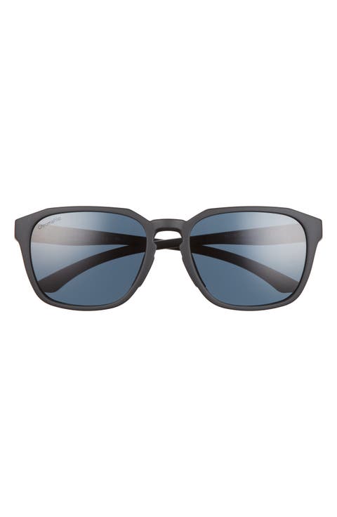 Contour 56mm Polarized Square Sunglasses
