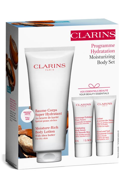 Clarins Perfect Hdyration Set In Transparent