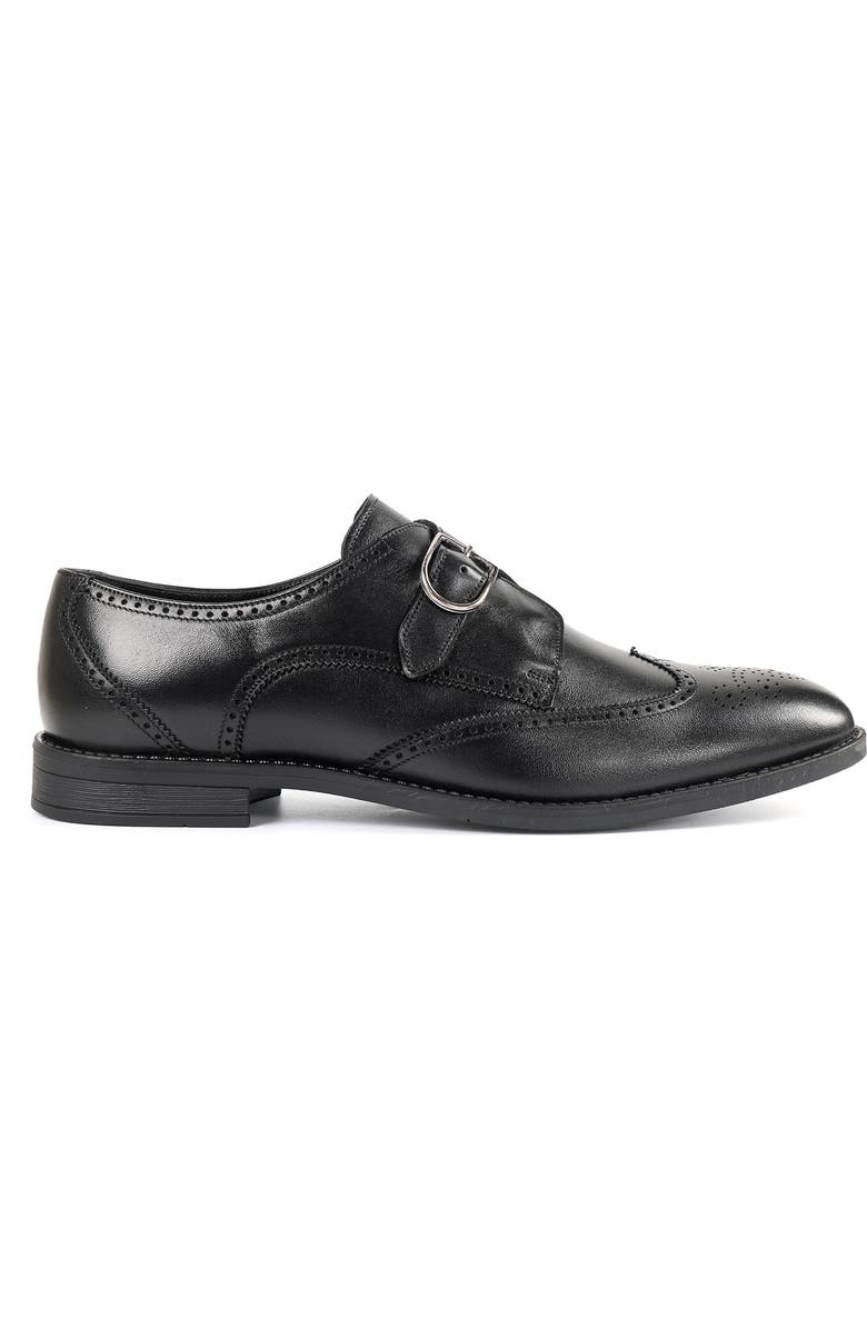 MACNOLA Oregon Wingtip Monk Strap Shoe, Alternate, color,
