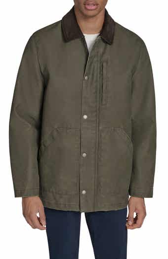 Barn Jacket with Corduroy Collar