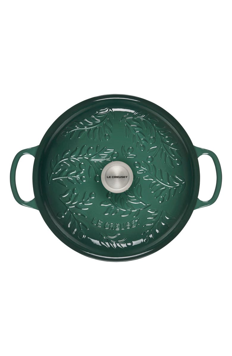 Le Creuset Olive Branch Collection Signature Soup Pot, Alternate, color, 
