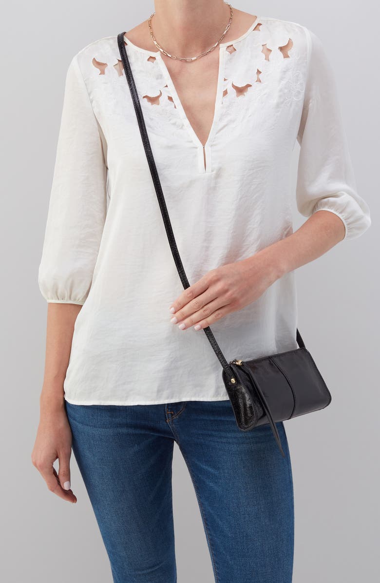 HOBO Jewel Leather Crossbody Bag, Alternate, color,