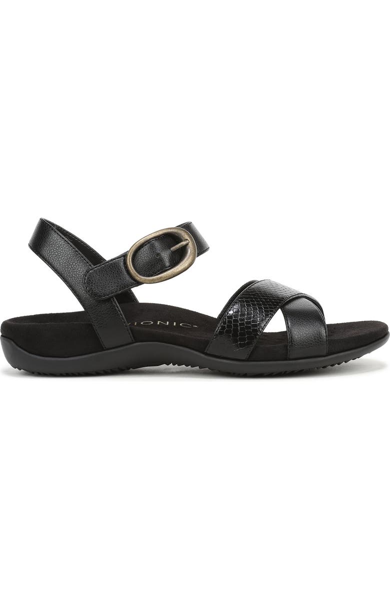Vionic Ramsey Sandal, Alternate, color, Black