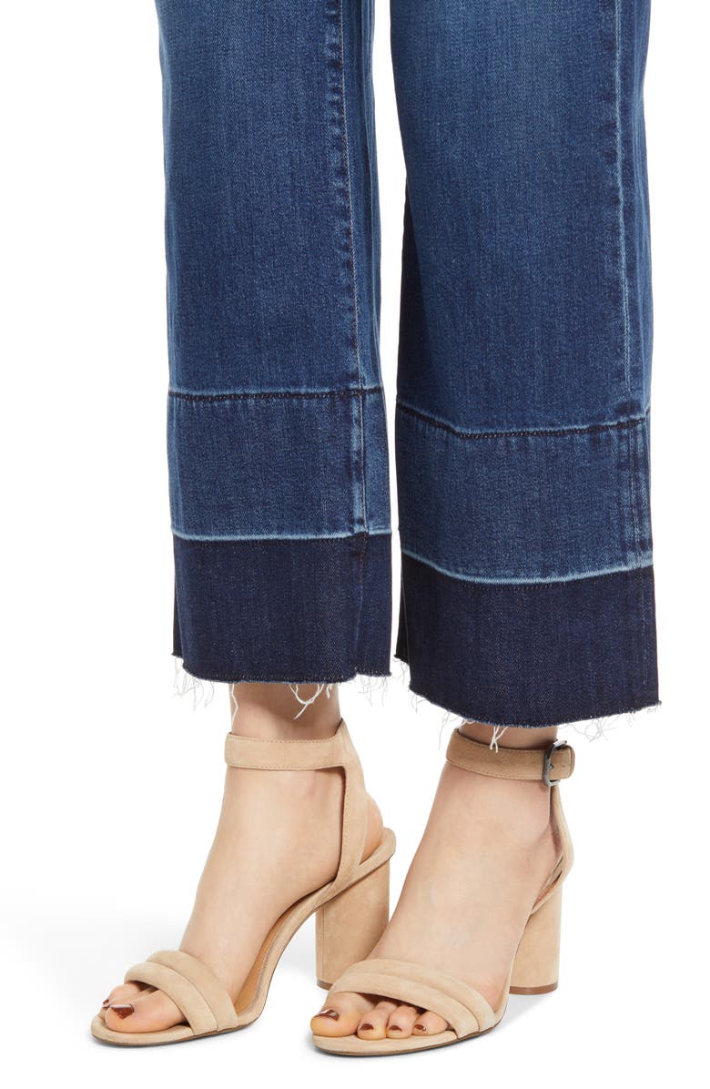 AG Etta High Waist Crop Wide Leg Jeans, Alternate, color, 