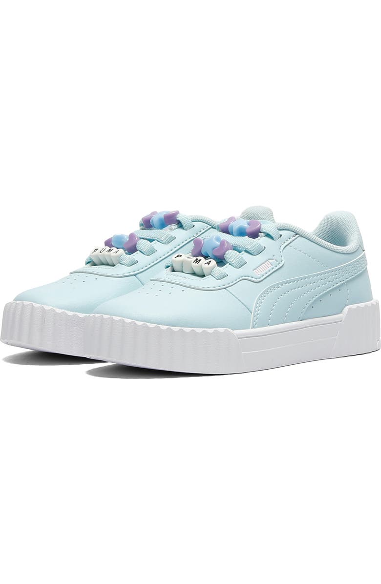 PUMA Kids' Carina 3.0 Sneaker, Main, color, Light Aqua/ Pink/ Lavender